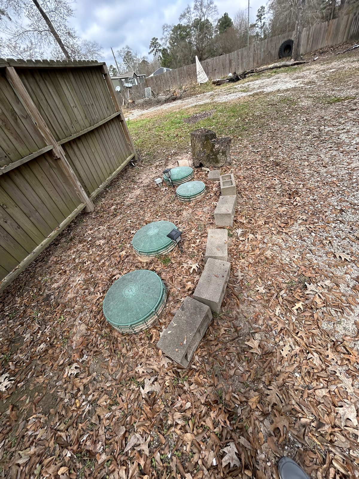 Side-by-side comparison of aerobic and conventional septic systems