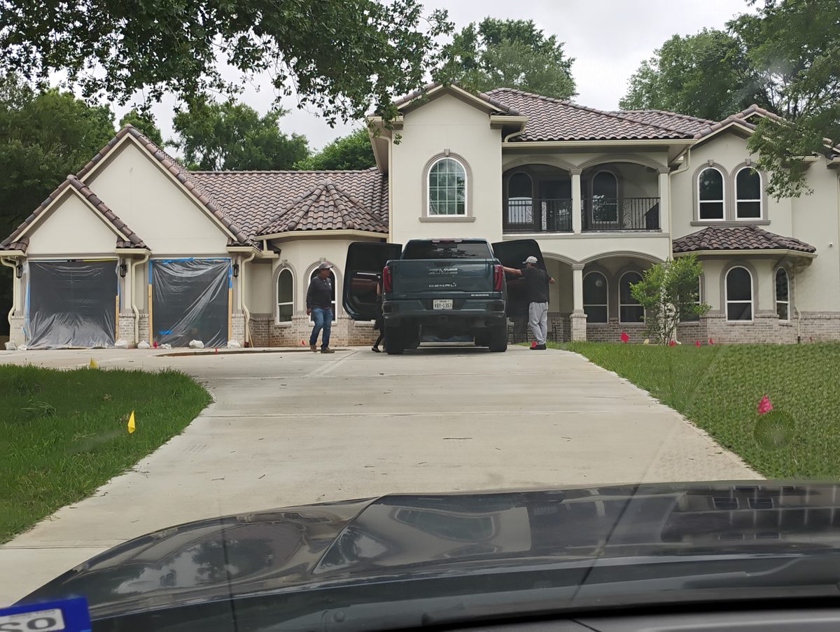 Home buying septic system inspection in Harris County Texas